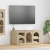 TV staliukas Televizoriaus spintelė Sonoma ąžuolas 80 x 35 x 40 cm