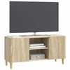 TV staliukas Televizoriaus spintelė Sonoma ąžuolas 102 x 34,5 x 50 cm