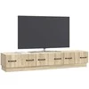 TV staliukas Televizoriaus spintelė Sonoma ąžuolas 147 x 34,5 x 27 cm