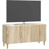 TV staliukas Televizoriaus spintelė Sonoma ąžuolas 99 x 34,5 x 50 cm