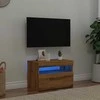 TV staliukas Televizoriaus spintelė su LED, artisano, 60x35x40cm, mediena