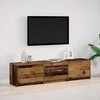 TV staliukas Televizoriaus spintelė su LED Senas medis 165 x 34 x 40 cm