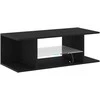 TV staliukas Televizoriaus spintelė Juodas ąžuolas 90 x 39 x 30 cm