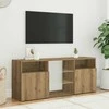 TV staliukas televizoriaus spintelė su LED lemputėmis Artisan ąžuolas