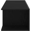 TV staliukas Televizoriaus spintelė 90 x 39 x 30 cm Juodas ąžuolas