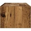 TV staliukas Televizoriaus spintelė su LED, medienos, 100X35,5x25 cm
