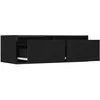 TV staliukas Televizoriaus spintelė su LED apšvietimu, 75x35,5x25 cm