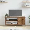 TV staliukas Televizoriaus spintelė Senovinis medis 100 x 40 x 45 cm