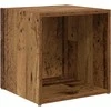 TV staliukas TV spintelių komplektas 2 pcs Senovinis medis 37 x 35 x 37,5 cm