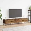 TV staliukas Televizoriaus spintelė su stalčių Sena mediena 150 x 36 x 30 cm