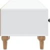 TV staliukas Televizoriaus spintelė su stalčių Balta 147 x 34,5 x 30 cm