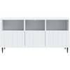 TV staliukas Televizoriaus spintelė su stalčių Balta 102 x 34,5 x 50 cm