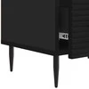 TV staliukas Televizoriaus spintelė su stalčių Juoda 147 x 34,5 x 30 cm