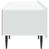 TV staliukas Televizoriaus spintelė su stalčių Balta 147 x 34,5 x 32 cm