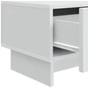 TV staliukas Televizoriaus spintelė su stalčių Balta 147 x 34,5 x 30 cm