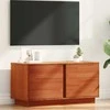 TV staliukas Televizoriaus spintelė Vaško ruda 80 x 35 x 40,5 cm