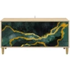 TV staliukas Televizoriaus spintelė WIJHE 102 x 33 x 50 cm Sonoma ąžuolo