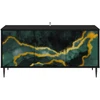 TV staliukas Televizoriaus spintelė WIJHE 102 x 33 x 51 cm Juodojo ąžuolo