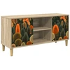 TV staliukas Televizoriaus spintelė ZAANDAM 102 x 33 x 50 cm Sonoma ąžuolo