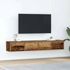 TV staliukas Televizoriaus spintelės, 2vnt., medienos, 80x31x25,5cm, mediena