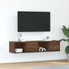TV staliukas Televizoriaus spintelės, 2vnt., 60x31x25,5 cm, mediena