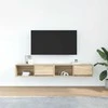 TV staliukas Televizoriaus spintelės, 2vnt., 80x31x25,5 cm, mediena