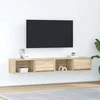 TV staliukas Televizoriaus spintelės, 2vnt., 80x31x25,5 cm, mediena
