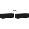 TV staliukas Televizoriaus spintelės, 2vnt., 80x31x25,5 cm, mediena