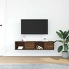 TV staliukas Televizoriaus spintelės, 2vnt., 60x31x25,5 cm, mediena