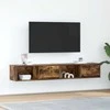 TV staliukas Televizoriaus spintelės, 2vnt., 80x31x25,5 cm, mediena