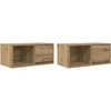 TV staliukas Televizoriaus spintelės, 2vnt., artisano, 60x31x25,5cm, mediena