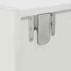 TV staliukas Televizoriaus spintelės, 2vnt., baltos, 80x31x25,5 cm, mediena