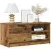 TV staliukas Televizoriaus spintelės, 2vnt., medienos, 80x35x36,5cm, mediena