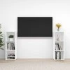 TV staliukas Televizoriaus spintelės, 2vnt., baltos, 107x35x37cm, MDP