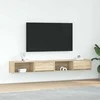 TV staliukas Televizoriaus spintelės, 2vnt., 100x31x25,5 cm, mediena