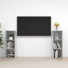 TV staliukas Televizoriaus spintelės, 2vnt., pilkos, 107x35x37cm, MDP