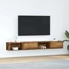 TV staliukas Televizoriaus spintelės, 2vnt., medienos 100x31x25,5cm, mediena