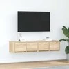 TV staliukas Televizoriaus spintelės, 2vnt., 60x31x25,5 cm, mediena