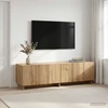 TV staliukas Televizoriaus stovas 140 x 34,5 x 40 cm Artisano ąžuolo