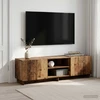 TV staliukas Televizoriaus stovas 140 x 34,5 x 40 cm Sendintos medienos