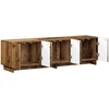 TV staliukas Televizoriaus stovas 140 x 34,5 x 40 cm Sendintos medienos