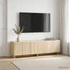 TV staliukas Televizoriaus stovas 140 x 34,5 x 40 cm Sonoma ąžuolas