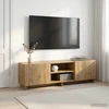 TV staliukas Televizoriaus stovas 140 x 34,5 x 40 cm Artisano ąžuolo