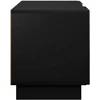 TV staliukas Televizoriaus stovas 140 x 34,5 x 40 cm Juoda Apdirbta mediena