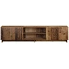 TV staliukas Televizoriaus stovas 179.5 x 34.5 x 40 cm Sendintos medienos