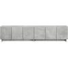 TV staliukas Televizoriaus stovas 179.5 x 34.5 x 40 cm Betono pilka