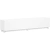 TV staliukas Televizoriaus stovas 179.5 x 34.5 x 40 cm Balta