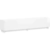 TV staliukas Televizoriaus stovas 179.5 x 34.5 x 40 cm Itin blizgi balta