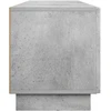 TV staliukas Televizoriaus stovas 179.5 x 34.5 x 40 cm Betono pilka