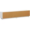 TV staliukas Televizoriaus stovas 179.5 x 34.5 x 40 cm Itin blizgi balta